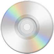 Entfernte CD/DVD Symbol