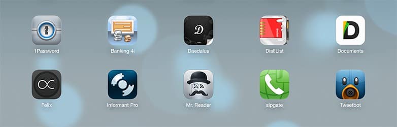 10 iOS iPad Apps