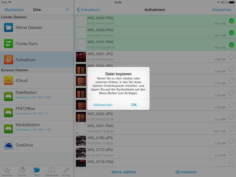 Datenaustausch zwischen Mac – iPad & iPhone über iCloud Drive