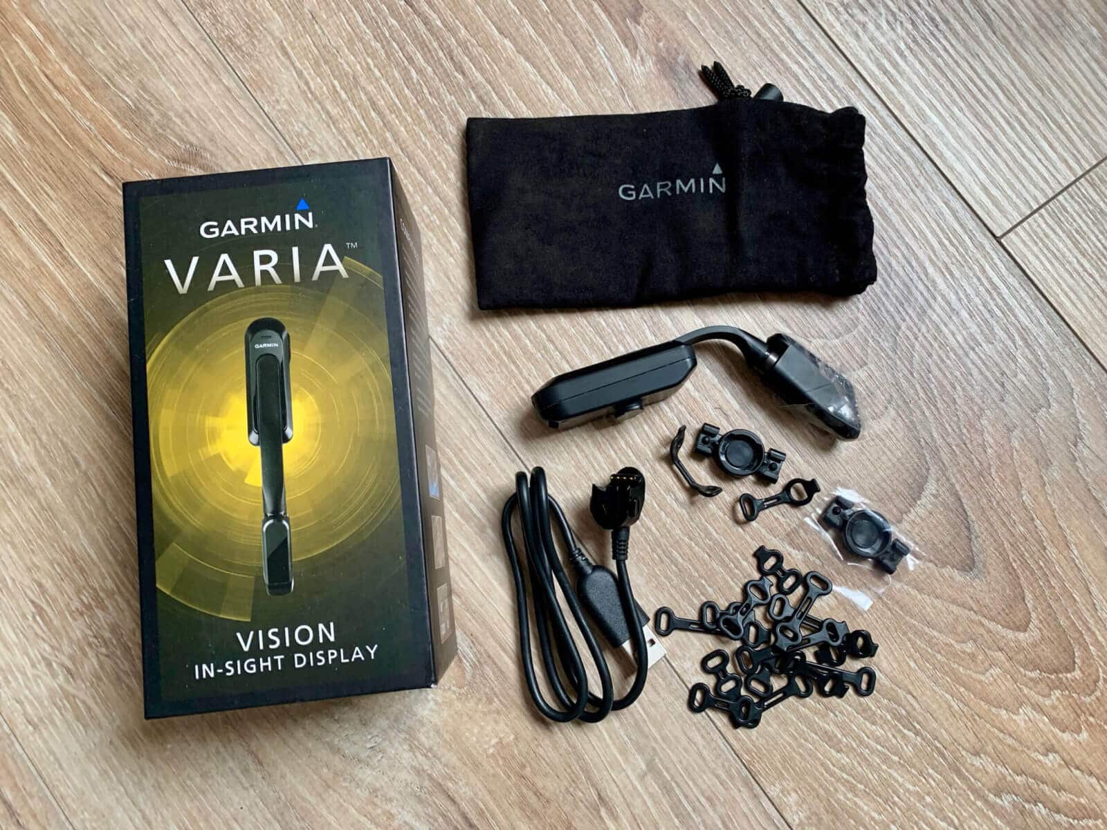 Garmin Varia Vision In-sight Display - Lieferumfang